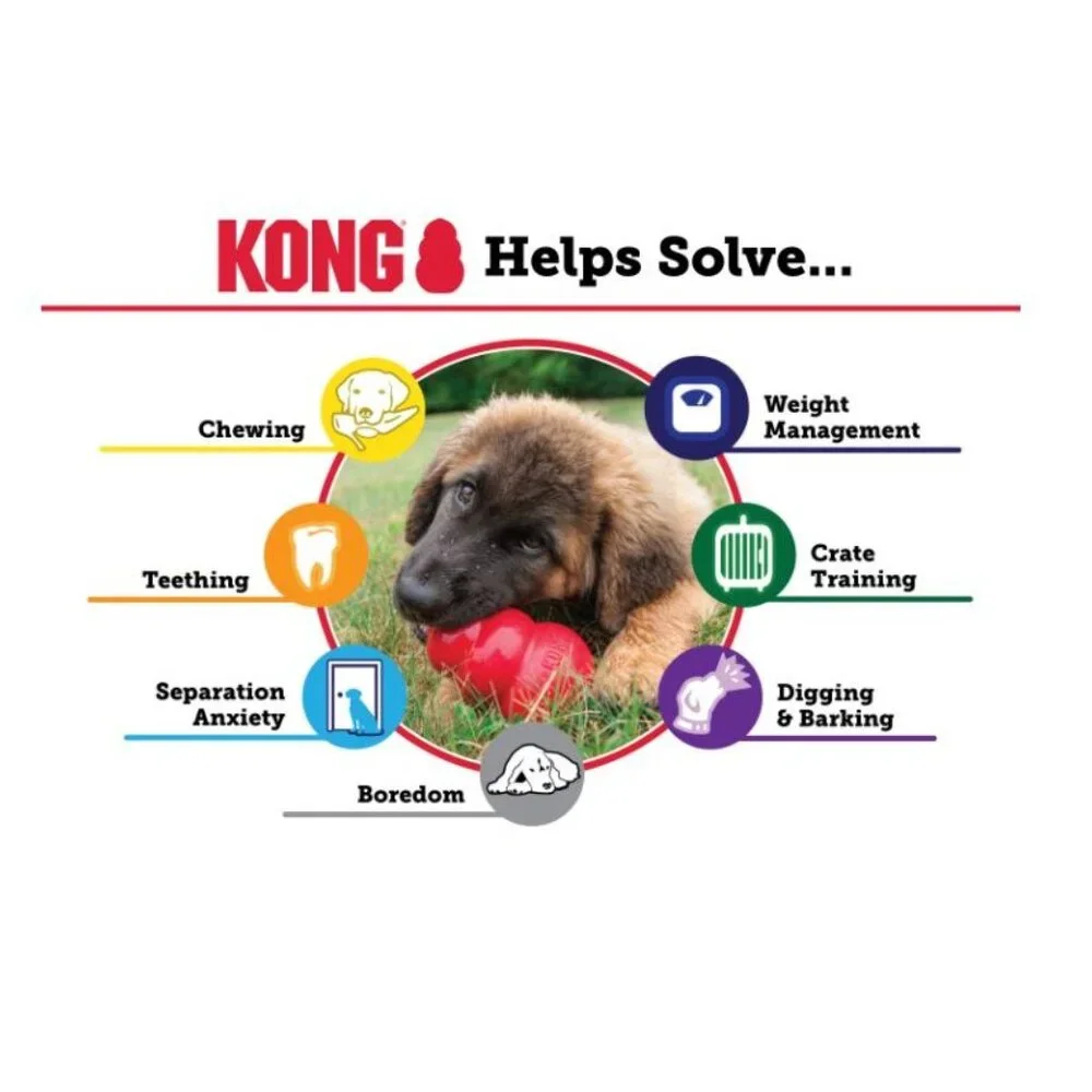 KONG Extreme on Rope Fetch Tug Durable Dog Toy Heavy Chewer Power Chewers NEW‎
